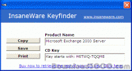 Exchange Keyfinder screenshot